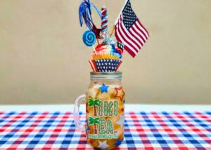 America's Birthday Cake Iced Tea
