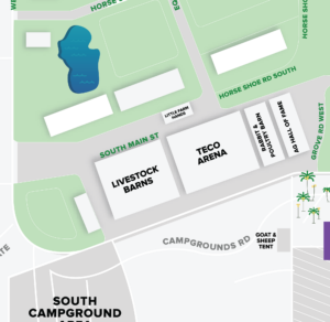 Fairgrounds Map - Agriculture