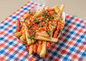 Flamin' Hot Elote Fries