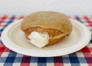 Salty Caramel Bavarian Donut