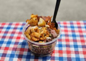 Surf n Turf Alfredo Sundae