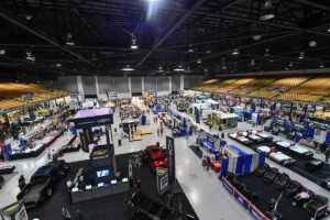 shopping at fair vendors