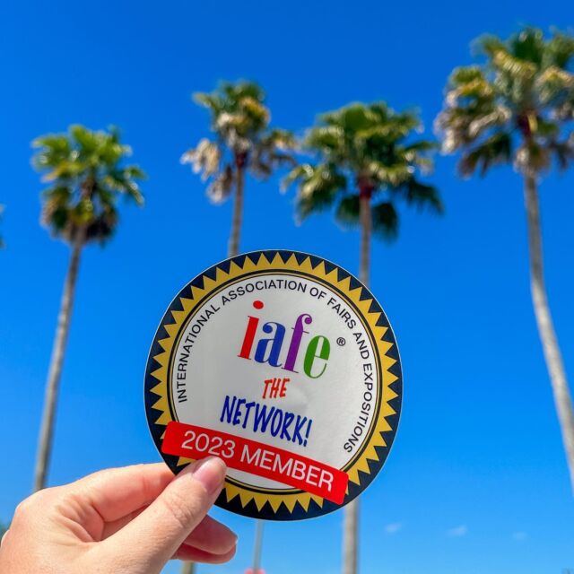 Another year of FUN!🌴☀️ Sending sunny thoughts to our fellow @iafe_the_network friends.
The #FLStateFair is proud to be a part of such a wonderful organization!